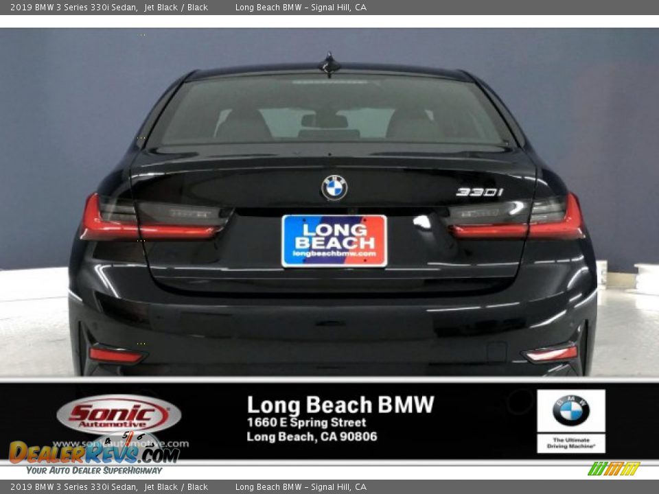 2019 BMW 3 Series 330i Sedan Jet Black / Black Photo #3