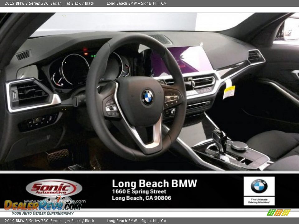 2019 BMW 3 Series 330i Sedan Jet Black / Black Photo #4