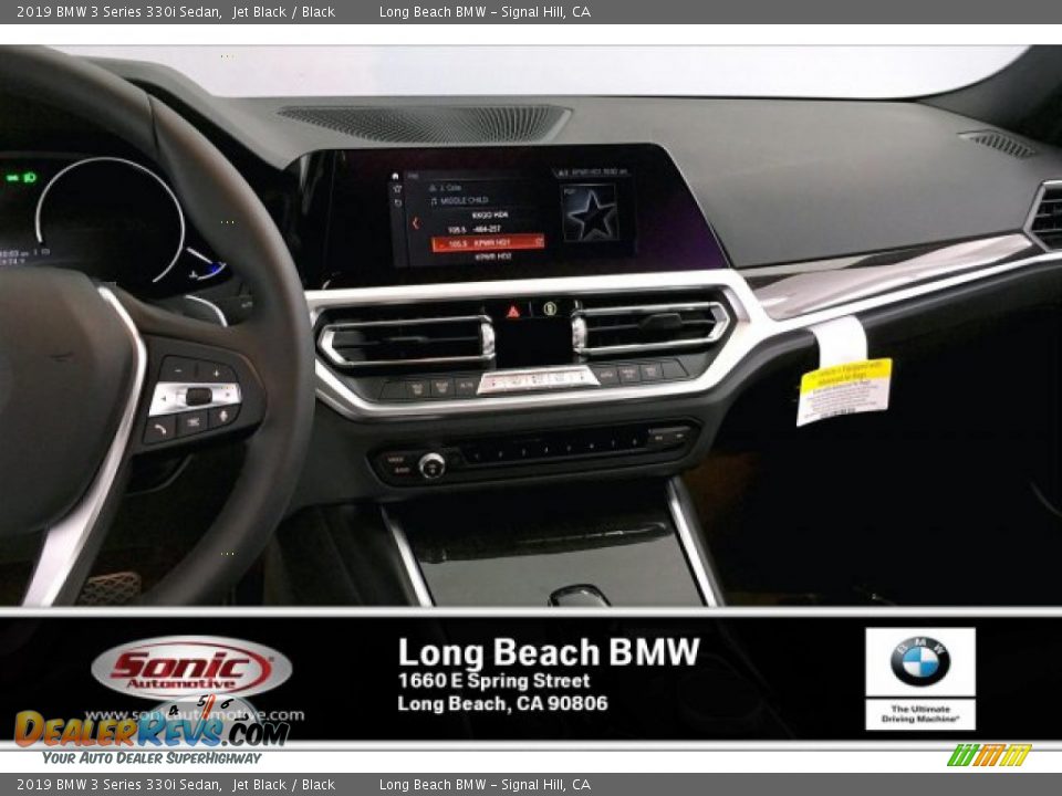2019 BMW 3 Series 330i Sedan Jet Black / Black Photo #5