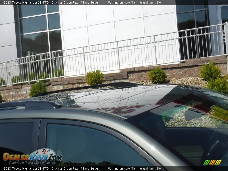 2013 Toyota Highlander SE 4WD Cypress Green Pearl / Sand Beige Photo #3