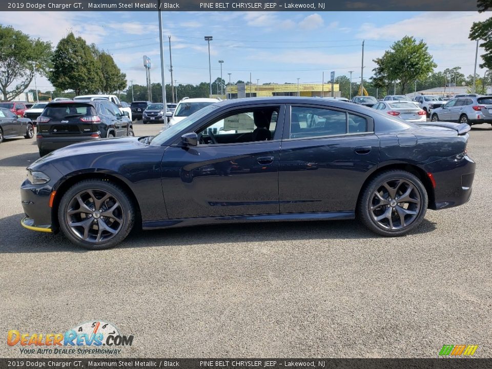 2019 Dodge Charger GT Maximum Steel Metallic / Black Photo #3