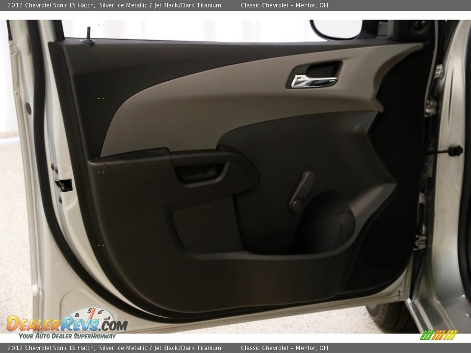2012 Chevrolet Sonic LS Hatch Silver Ice Metallic / Jet Black/Dark Titanium Photo #4