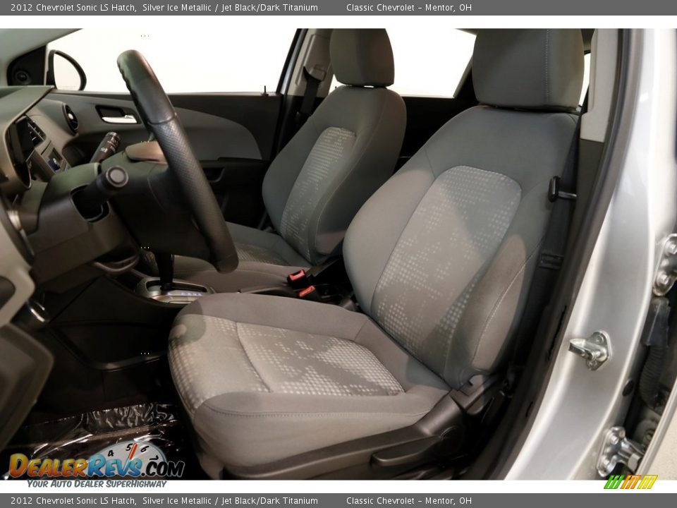 2012 Chevrolet Sonic LS Hatch Silver Ice Metallic / Jet Black/Dark Titanium Photo #5
