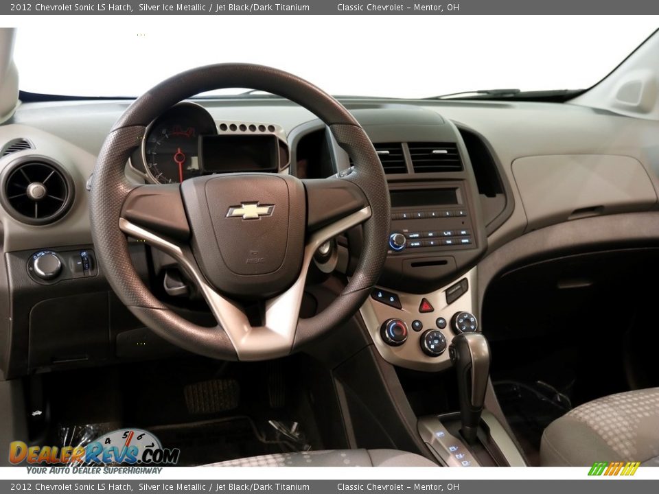 2012 Chevrolet Sonic LS Hatch Silver Ice Metallic / Jet Black/Dark Titanium Photo #6