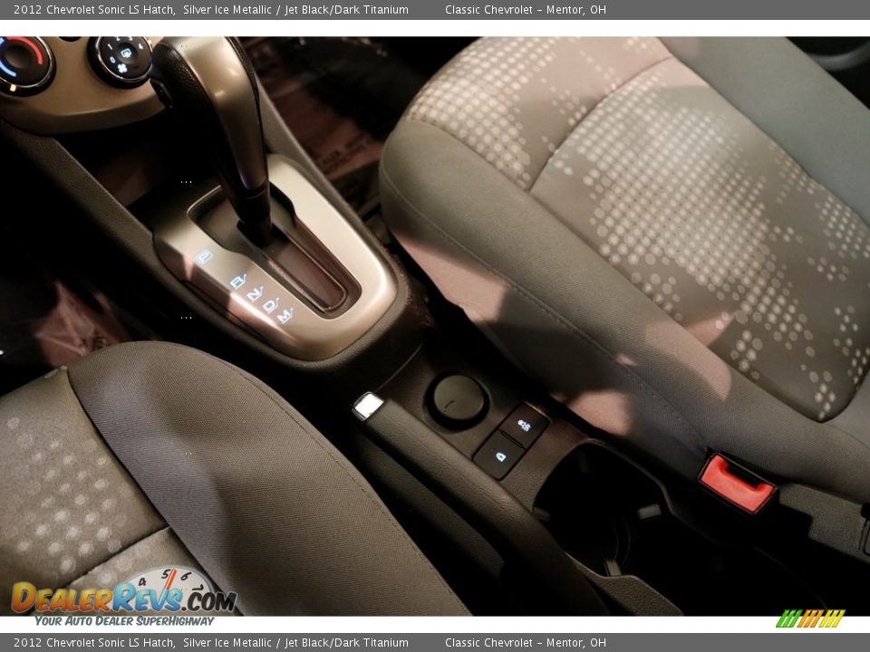 2012 Chevrolet Sonic LS Hatch Silver Ice Metallic / Jet Black/Dark Titanium Photo #10