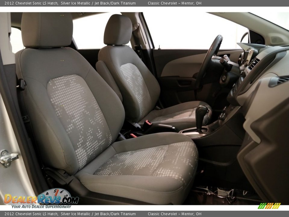2012 Chevrolet Sonic LS Hatch Silver Ice Metallic / Jet Black/Dark Titanium Photo #11