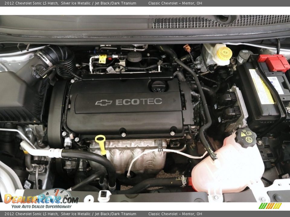2012 Chevrolet Sonic LS Hatch Silver Ice Metallic / Jet Black/Dark Titanium Photo #15