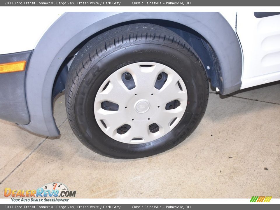 2011 Ford Transit Connect XL Cargo Van Frozen White / Dark Grey Photo #5