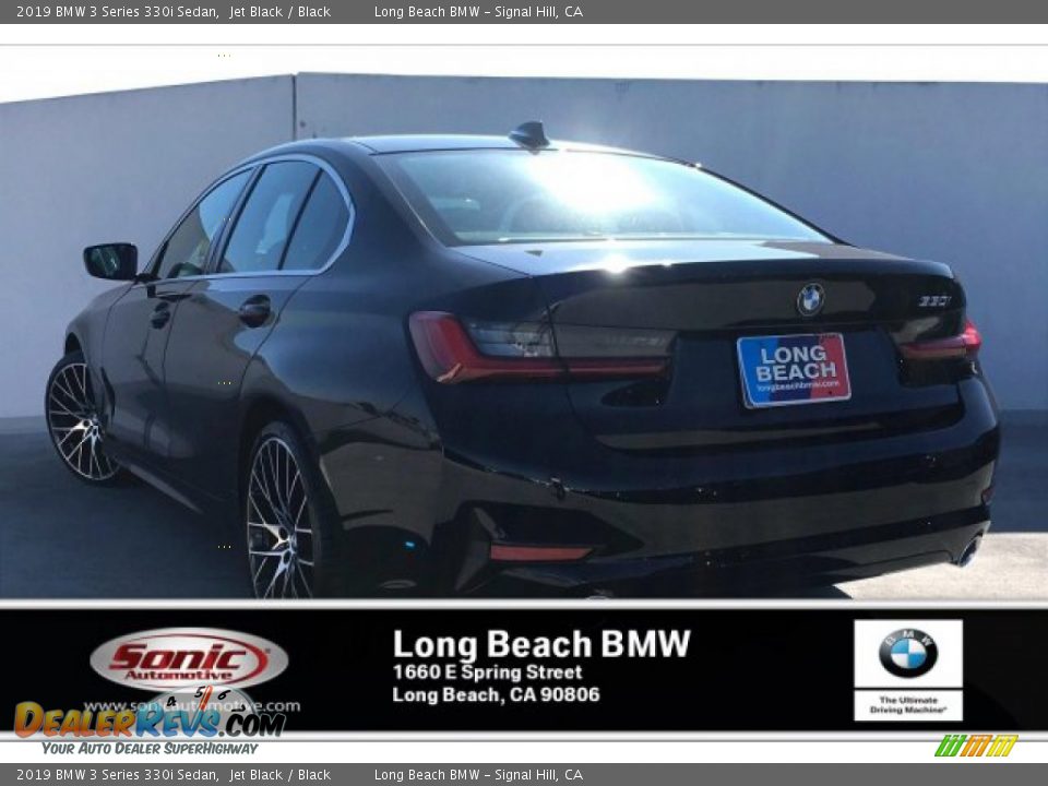 2019 BMW 3 Series 330i Sedan Jet Black / Black Photo #2