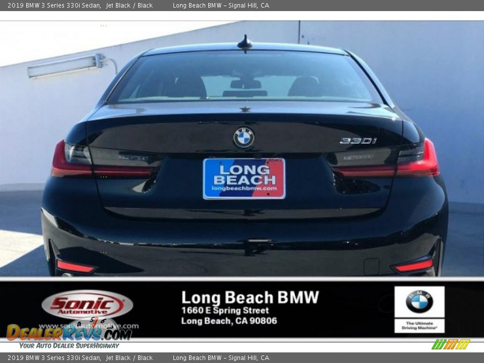 2019 BMW 3 Series 330i Sedan Jet Black / Black Photo #3