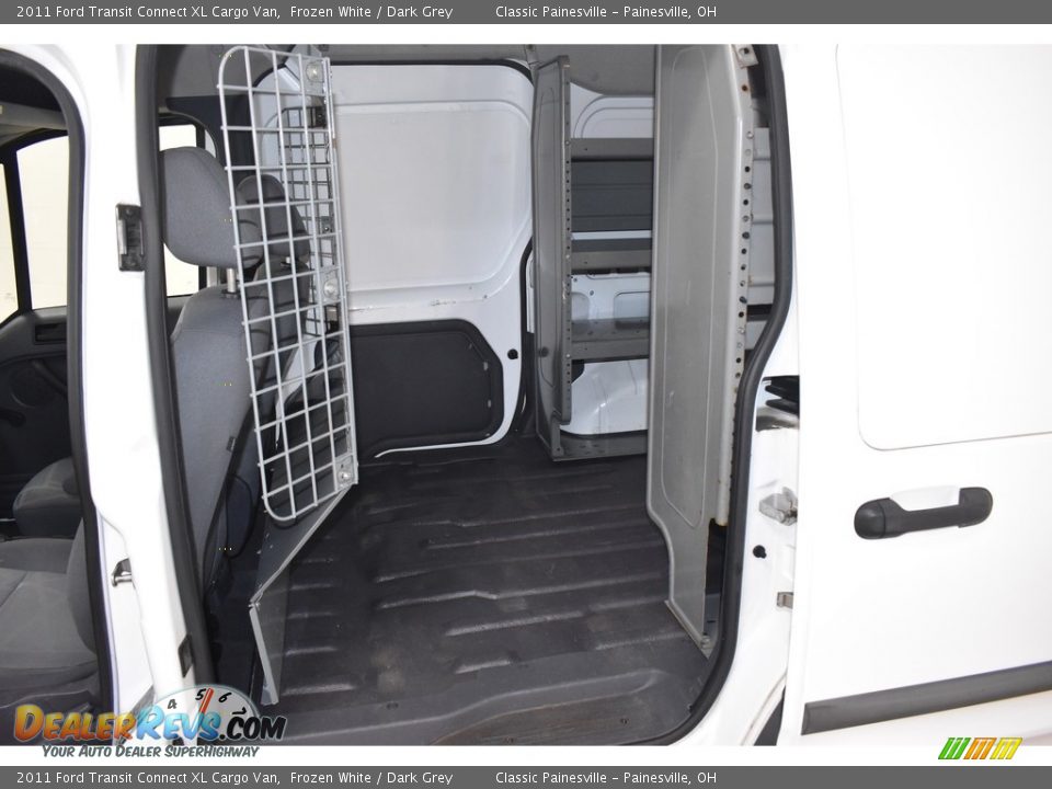 2011 Ford Transit Connect XL Cargo Van Frozen White / Dark Grey Photo #8