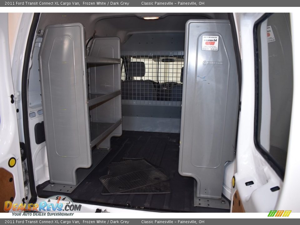2011 Ford Transit Connect XL Cargo Van Frozen White / Dark Grey Photo #9