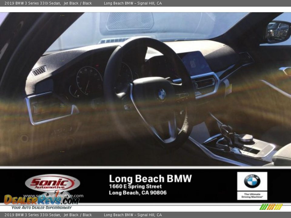 2019 BMW 3 Series 330i Sedan Jet Black / Black Photo #4