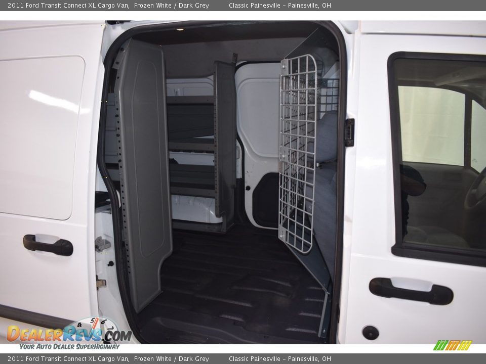2011 Ford Transit Connect XL Cargo Van Frozen White / Dark Grey Photo #10