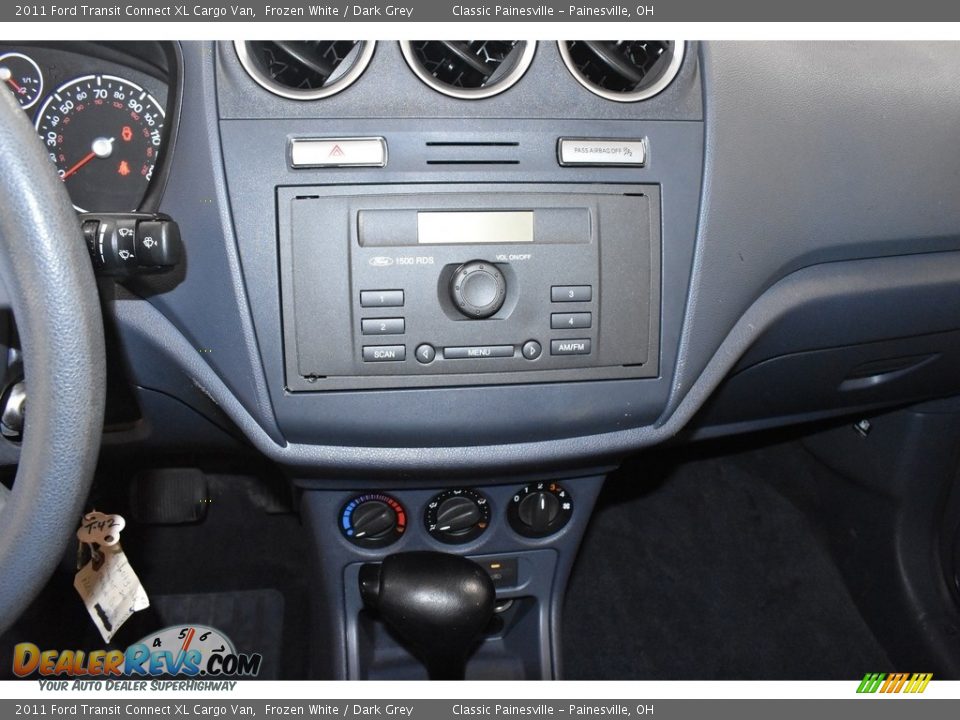 2011 Ford Transit Connect XL Cargo Van Frozen White / Dark Grey Photo #16