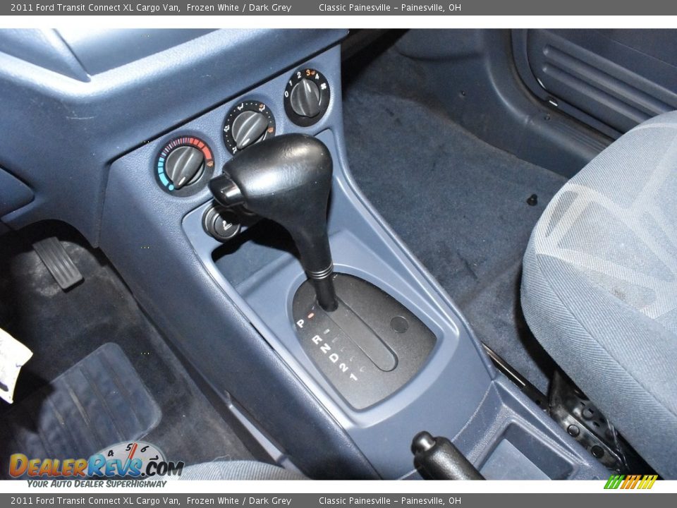 2011 Ford Transit Connect XL Cargo Van Frozen White / Dark Grey Photo #17