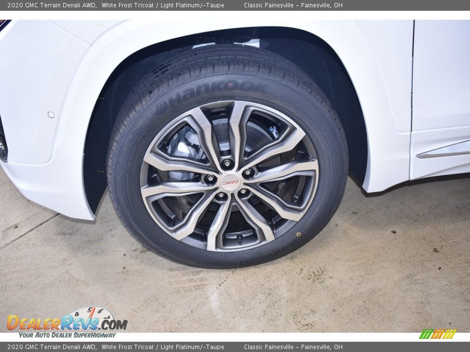 2020 GMC Terrain Denali AWD White Frost Tricoat / Light Platinum/­Taupe Photo #5