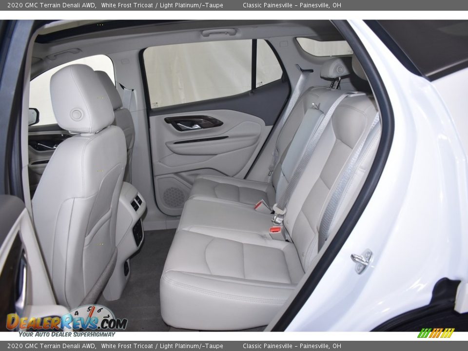 Rear Seat of 2020 GMC Terrain Denali AWD Photo #8
