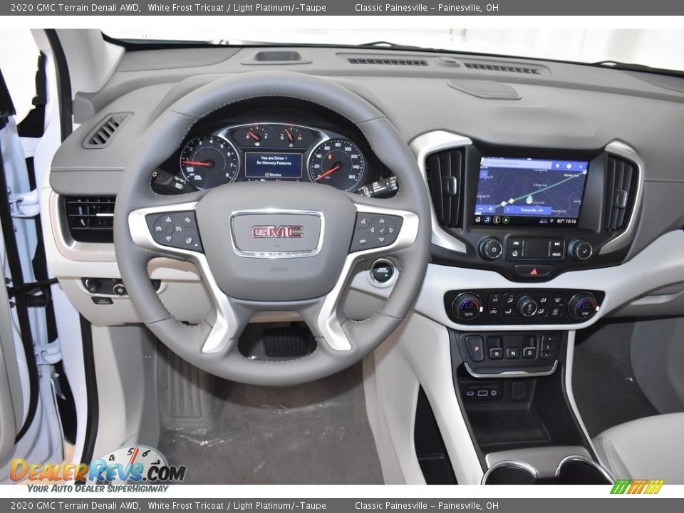 Dashboard of 2020 GMC Terrain Denali AWD Photo #9