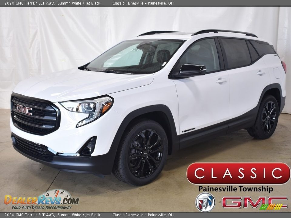 2020 GMC Terrain SLT AWD Summit White / Jet Black Photo #1