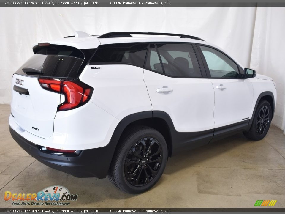 2020 GMC Terrain SLT AWD Summit White / Jet Black Photo #2