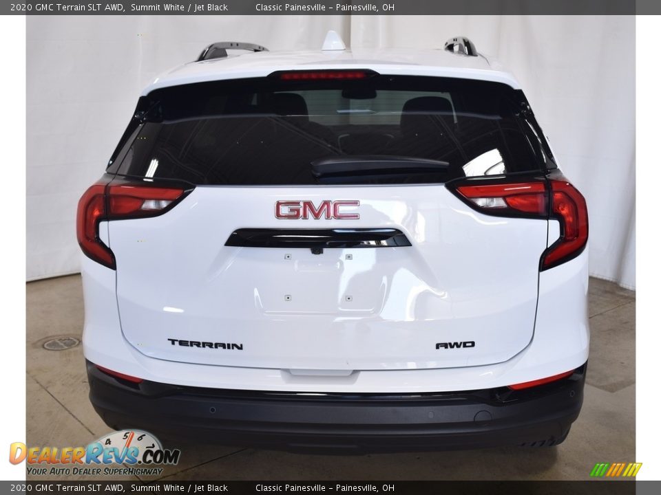 2020 GMC Terrain SLT AWD Summit White / Jet Black Photo #3