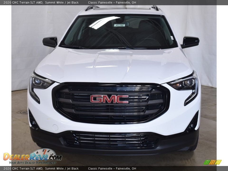2020 GMC Terrain SLT AWD Summit White / Jet Black Photo #4