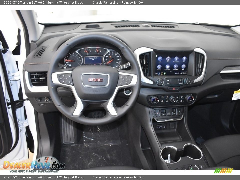 2020 GMC Terrain SLT AWD Summit White / Jet Black Photo #9