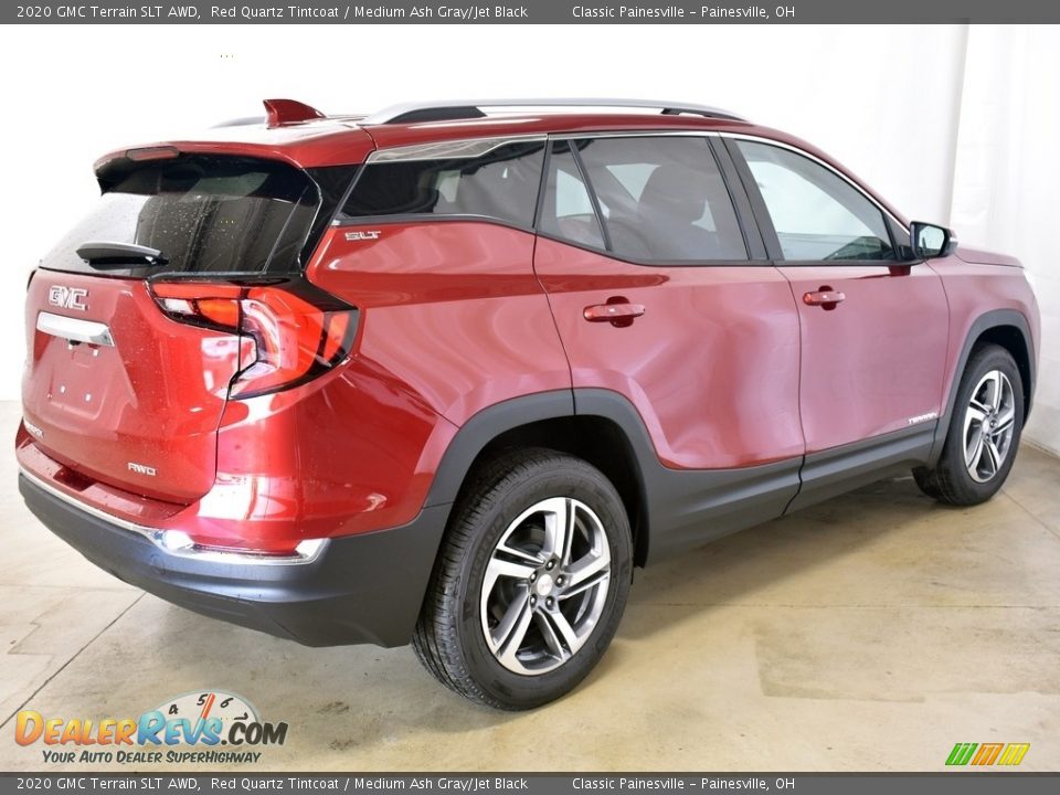 2020 GMC Terrain SLT AWD Red Quartz Tintcoat / Medium Ash Gray/Jet Black Photo #2