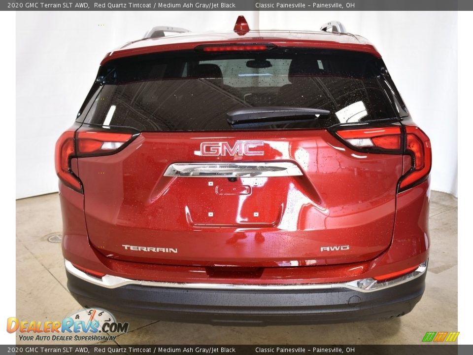 2020 GMC Terrain SLT AWD Red Quartz Tintcoat / Medium Ash Gray/Jet Black Photo #3