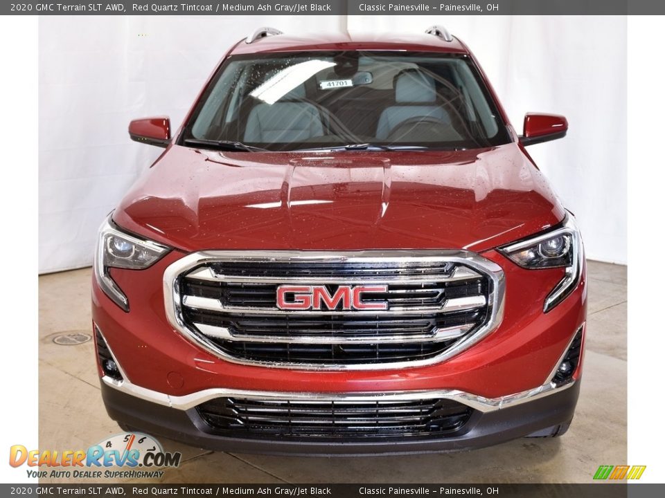 2020 GMC Terrain SLT AWD Red Quartz Tintcoat / Medium Ash Gray/Jet Black Photo #4