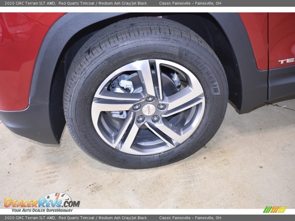 2020 GMC Terrain SLT AWD Red Quartz Tintcoat / Medium Ash Gray/Jet Black Photo #5