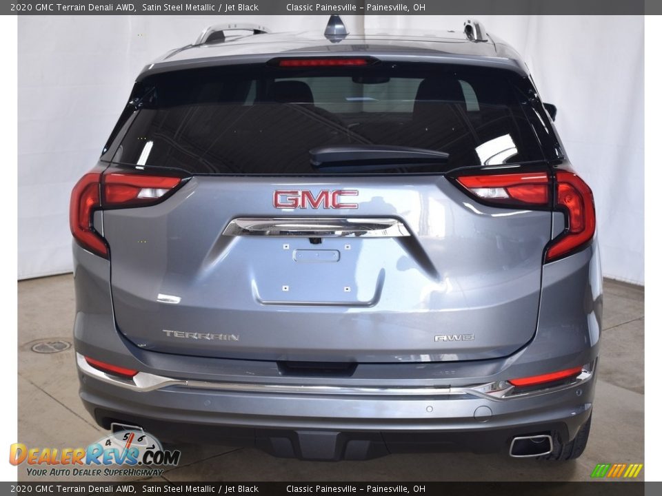 2020 GMC Terrain Denali AWD Satin Steel Metallic / Jet Black Photo #3