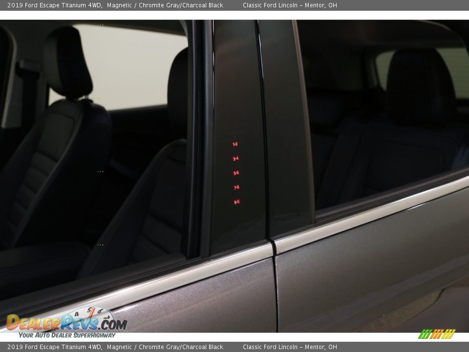 2019 Ford Escape Titanium 4WD Magnetic / Chromite Gray/Charcoal Black Photo #4