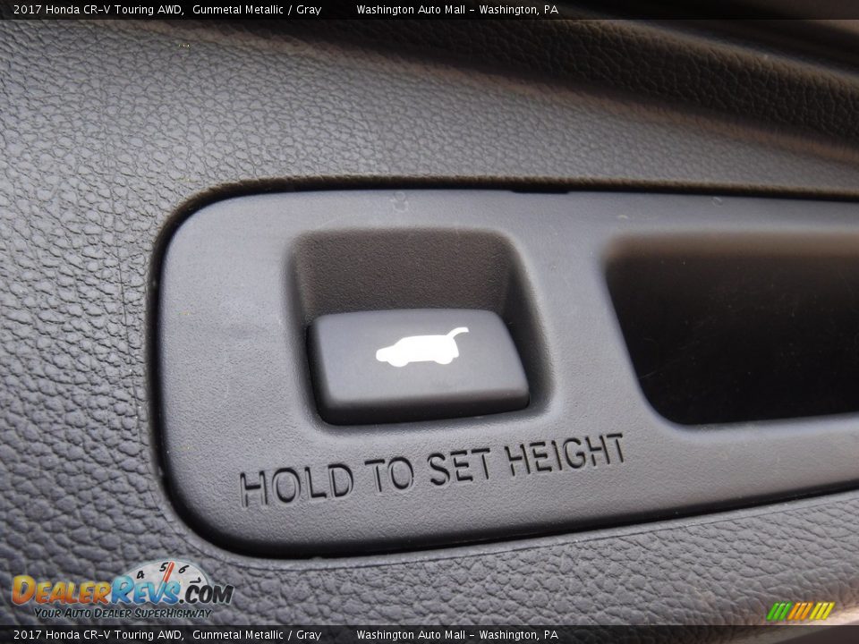 2017 Honda CR-V Touring AWD Gunmetal Metallic / Gray Photo #26