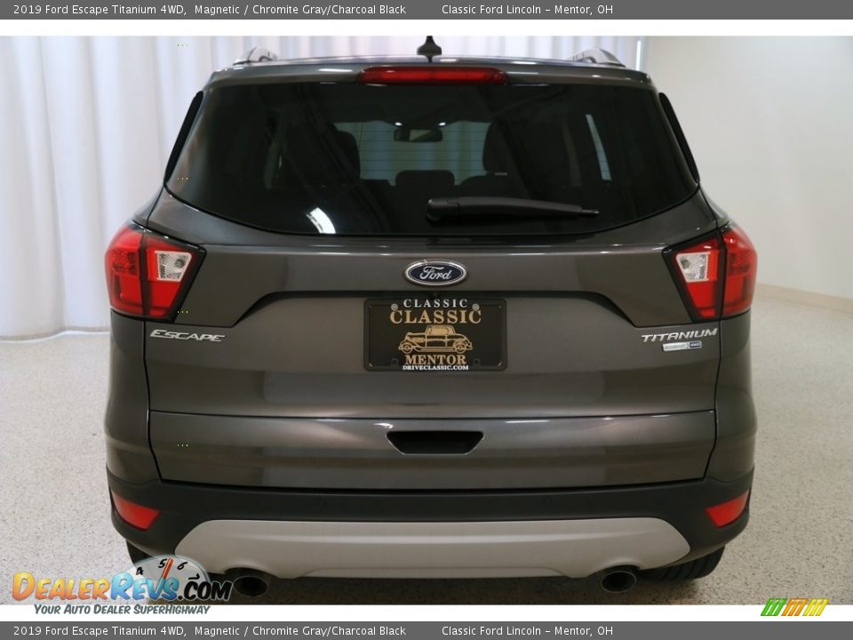 2019 Ford Escape Titanium 4WD Magnetic / Chromite Gray/Charcoal Black Photo #21