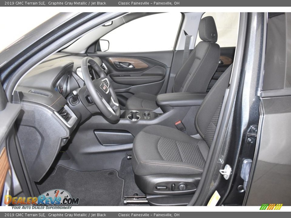 2019 GMC Terrain SLE Graphite Gray Metallic / Jet Black Photo #7