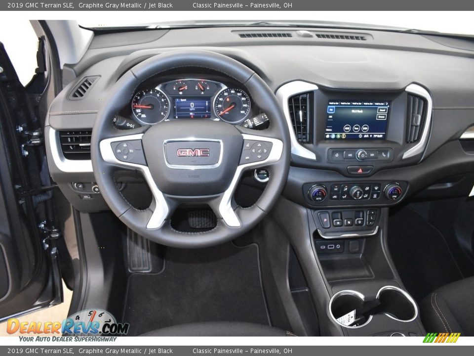 2019 GMC Terrain SLE Graphite Gray Metallic / Jet Black Photo #9