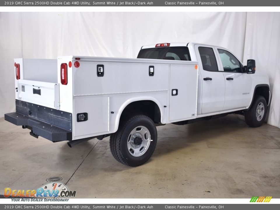 2019 GMC Sierra 2500HD Double Cab 4WD Utility Summit White / Jet Black/­Dark Ash Photo #2