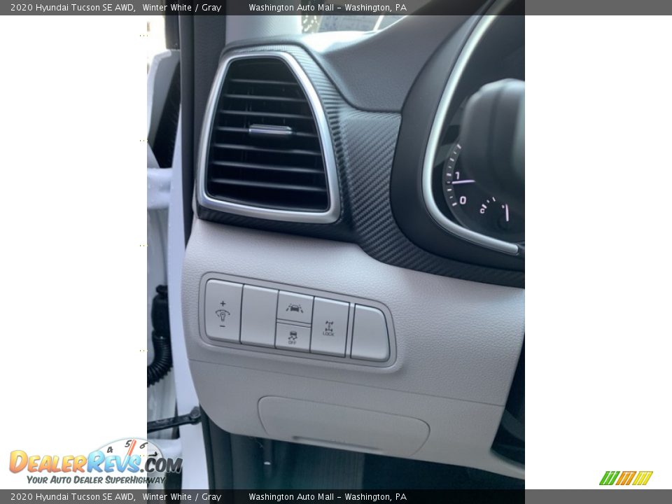 2020 Hyundai Tucson SE AWD Winter White / Gray Photo #13
