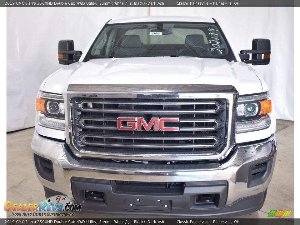 2019 GMC Sierra 2500HD Double Cab 4WD Utility Summit White / Jet Black/­Dark Ash Photo #4