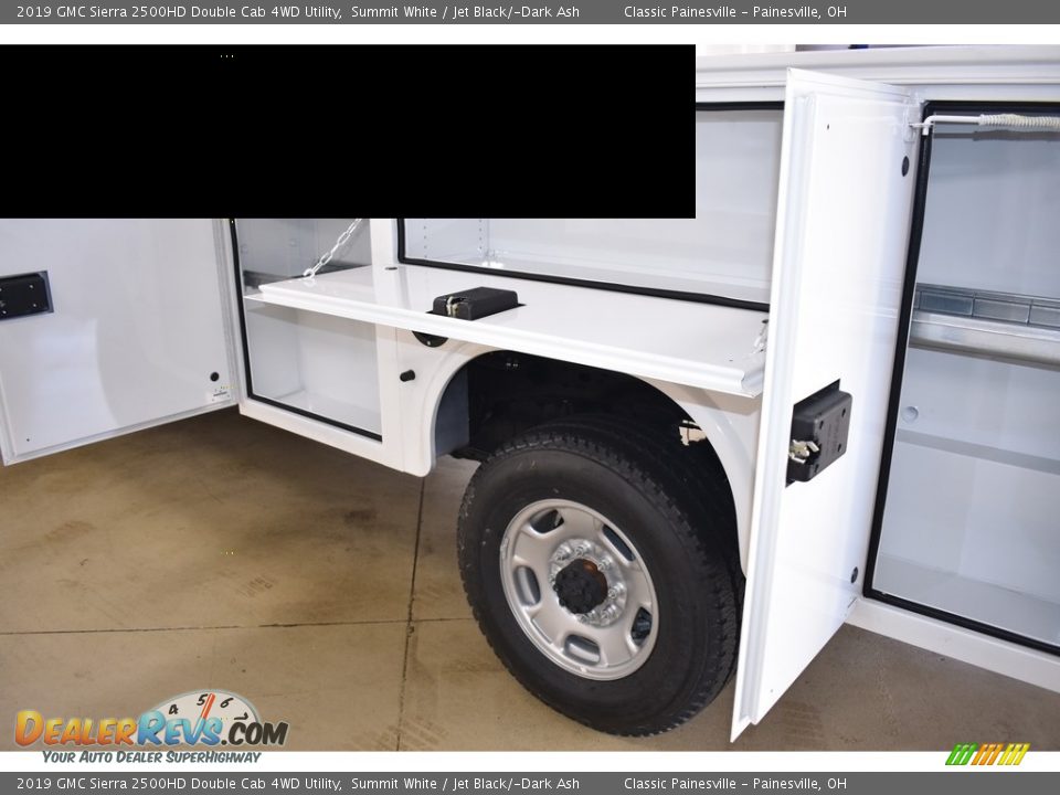 2019 GMC Sierra 2500HD Double Cab 4WD Utility Summit White / Jet Black/­Dark Ash Photo #6