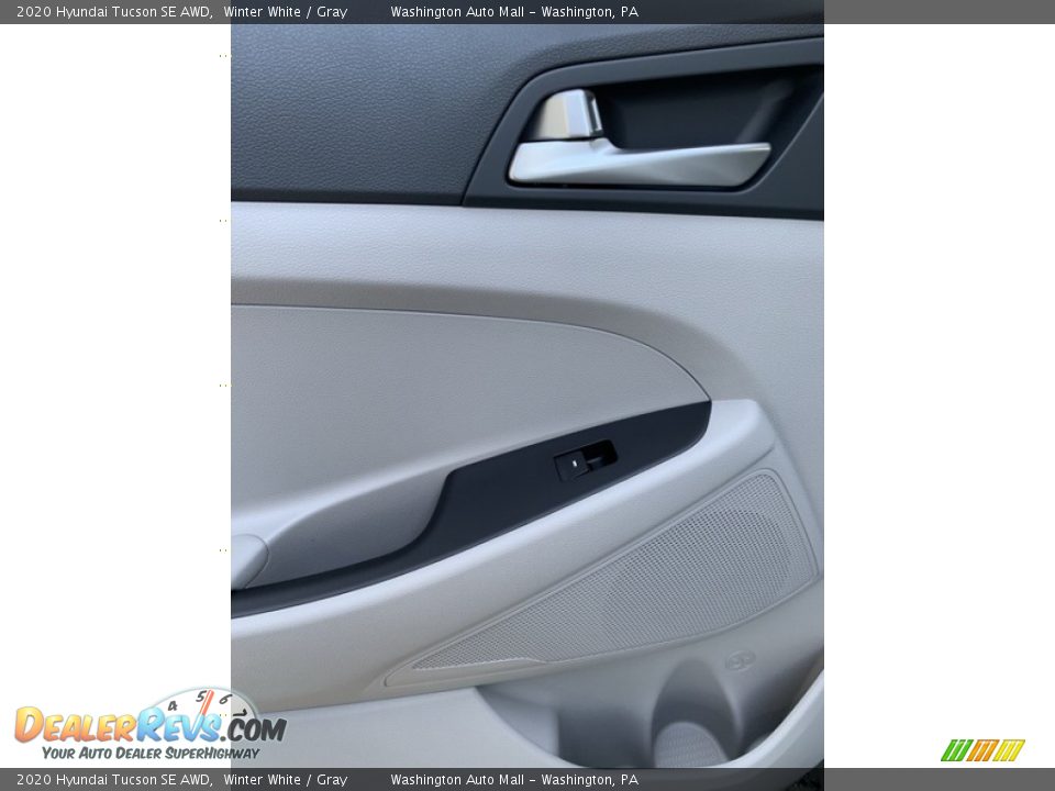 2020 Hyundai Tucson SE AWD Winter White / Gray Photo #18