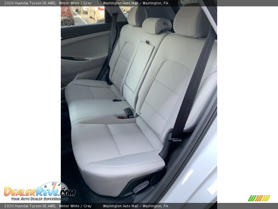 2020 Hyundai Tucson SE AWD Winter White / Gray Photo #19