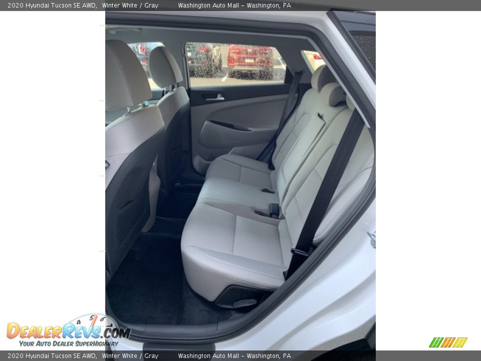 2020 Hyundai Tucson SE AWD Winter White / Gray Photo #20