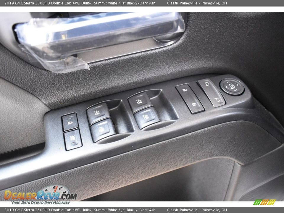2019 GMC Sierra 2500HD Double Cab 4WD Utility Summit White / Jet Black/­Dark Ash Photo #10