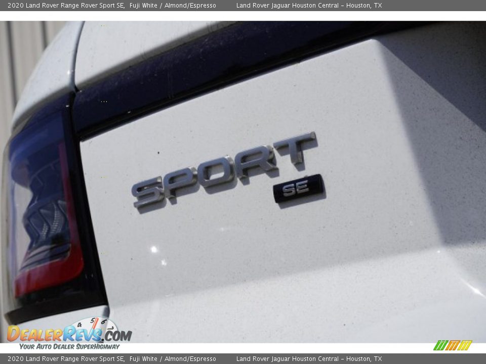 2020 Land Rover Range Rover Sport SE Fuji White / Almond/Espresso Photo #12