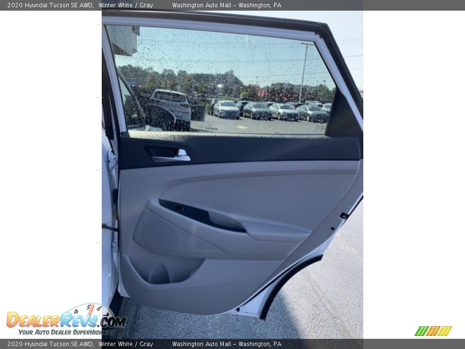 2020 Hyundai Tucson SE AWD Winter White / Gray Photo #24