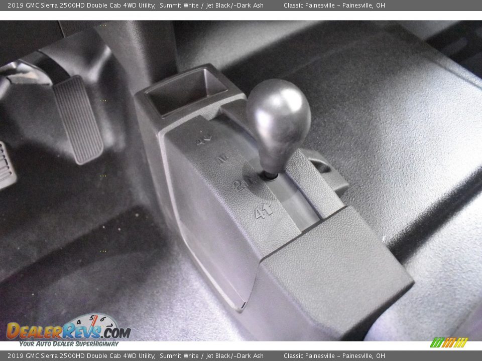 2019 GMC Sierra 2500HD Double Cab 4WD Utility Summit White / Jet Black/­Dark Ash Photo #14