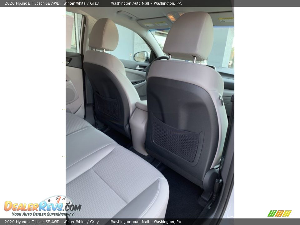 2020 Hyundai Tucson SE AWD Winter White / Gray Photo #26